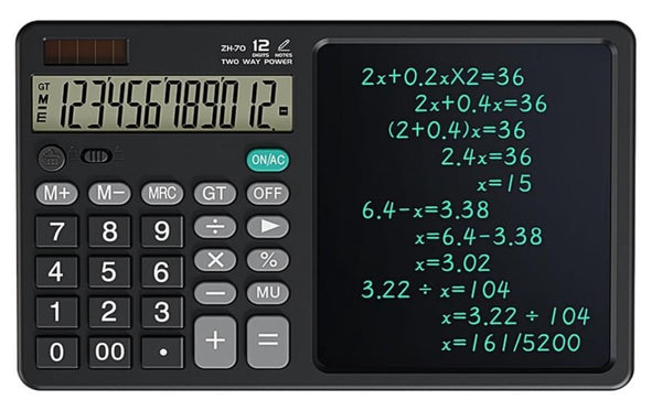 Solar Powered Desk Calculator